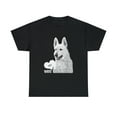thumbnail image 2 of Bhymer Love My White German Shepherd T-Shirt, 2 of 2
