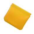 thumbnail image 1 of Shengyu Leather Pouch Portable Waterproof Multipurpose Pocket Small Convenient Delicate Mini Bag Coin Purse Storage Girls Khaki Lemon yellow, 1 of 6