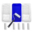 thumbnail image 4 of oshhni Paint Roller Kit with Tray Interior Paint Brush Portable Sturdy Multipurpose, 4 of 9