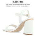 thumbnail image 5 of Journee Collection Womens Tivona Tru Comfort Foam Wide Width Mid Heel Ankle Strap Sandals, 5 of 7