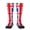 2 Black-2, variant on Knee High Socks for Women British Flag Long Tube Sock Uniform Socks