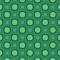 thumbnail image 1 of Ahgly Company Indoor Square Patterned Neon Green Area Rugs, 4' Square, 1 of 6