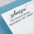 thumbnail image 1 of Personalized Self Inking Rubber Stamps Custom Return Address Stamp Wedding Gifts, 1 of 1