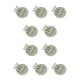 thumbnail image 1 of Bewildely Gancho adhesivo Gran capacidad de carga Ganchos de barra 3 en 1 Baño Soporte de llave montado en la pared Estantes de almacenamiento Verde 10piezas, 1 of 6