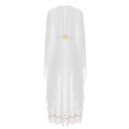 thumbnail image 4 of iiniim Femmes Halloween Costumes de Cosplay Grecs Casquette en Mousseline Toge Antique Grèce Reine Romaine Déguisement Robe Blanc 3TG, 4 of 6