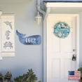 thumbnail image 5 of Whale Coastal Wooden House Number Sign by G. DeBrekht | Coastal Sea-Life D�cor - MA985162, 5 of 7