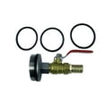 thumbnail image 3 of LOVIVER 2" Replace Parts with Gaskets Water Outlet Adapter Quick Connect Drum Faucet Straight 25mm, 3 of 8