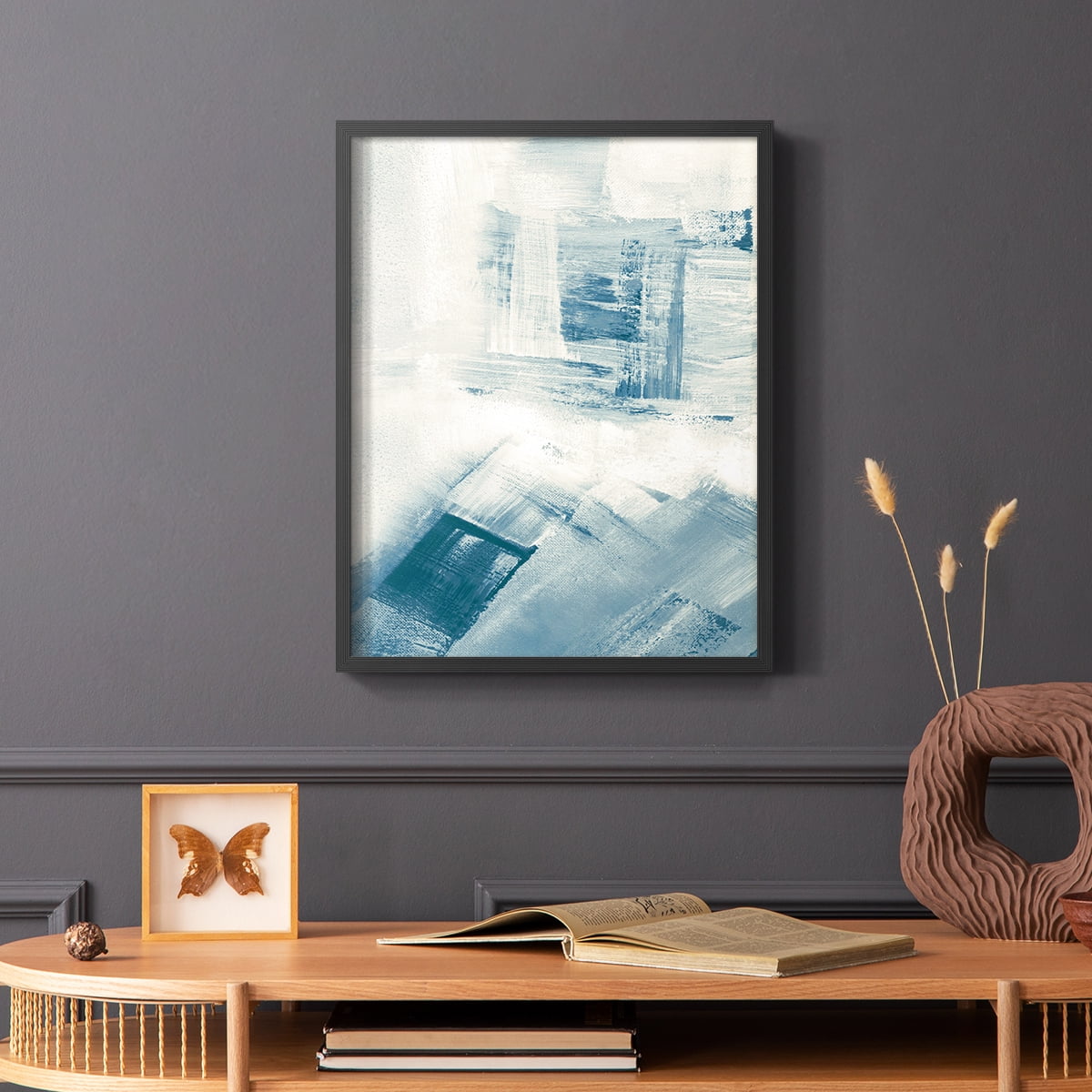 Wind Blown II Framed Print - Solid Wood in Single Picture Frame Solid Wood 2 Framed Print