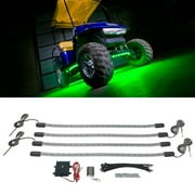 LEDGlow Green LED Golf Cart Underbody Underglow Light Kit