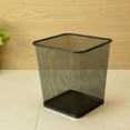 thumbnail image 5 of KMMYS Metal Mesh Round Garbage Can, Waste Basket for Bathroom, Kitchen, Office & Small Spaces - Modern, Durable & Easy to Clean Trash Bin with Large Opening Design, 5 of 8