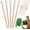 8PCS, variant on Plant Stakes - Copper Garden Stakes, Copper Gardening Antenna Plants Support Stakes for Vegetables, Tomatoes, Flowers, Raised Beds, Indoor Outdoor Gardening(10PCS)