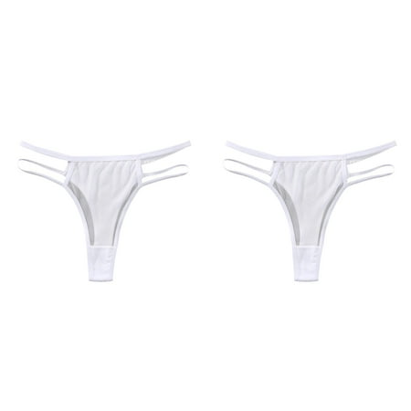 (2-Pack) 2025 Womens Underwear for Bikini Cotton Briefs Women Panties Soft Hipster Panty Variety Underwear for Women Ladiesy