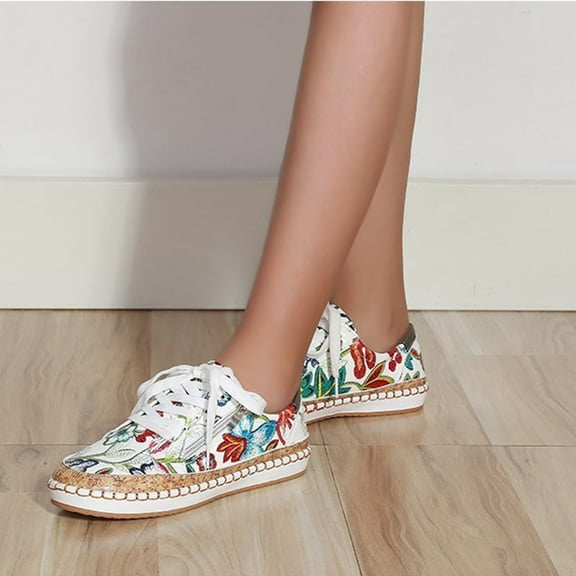 AXXD Girls Ladies Flats Shoes Wedding Non Slip Shoes For Women Food Service Flexible 2022 Comfy Training Shoes For Clearence