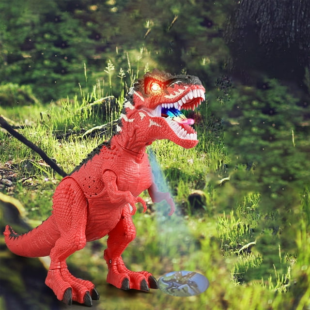 LSLJS Projection Chaude Vaporisateur Brume Dragon Pond des Oeufs Marche Électrique Dinosaur Jouets, Jouets pour Enfants