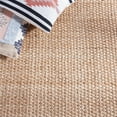 thumbnail image 6 of SAFAVIEH Natural Fiber Cory Solid Area Rug, Natural, 6' x 6' Square, 6 of 8