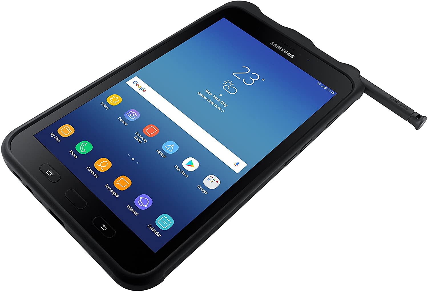 Restored - Samsung Galaxy Tab Active2 SM-T390, Rugged Tablet, 8.0", 32GB, 16GB, MicroSD, Webcam, Wi-Fi, Bluetooth, Android 9