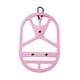 thumbnail image 2 of Clip para calzado, soporte para zapatos de gimnasio para mochila, portátil, ahorra espacio, versátil. Rosa, 2 of 9