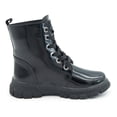 thumbnail image 4 of Botin Tendencia Corazon Rojo Juvenil Charol Negro 18-23 negro 20, 4 of 6