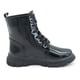 thumbnail image 4 of Botin Tendencia Corazon Rojo Juvenil Charol Negro 18-23 negro 19, 4 of 6
