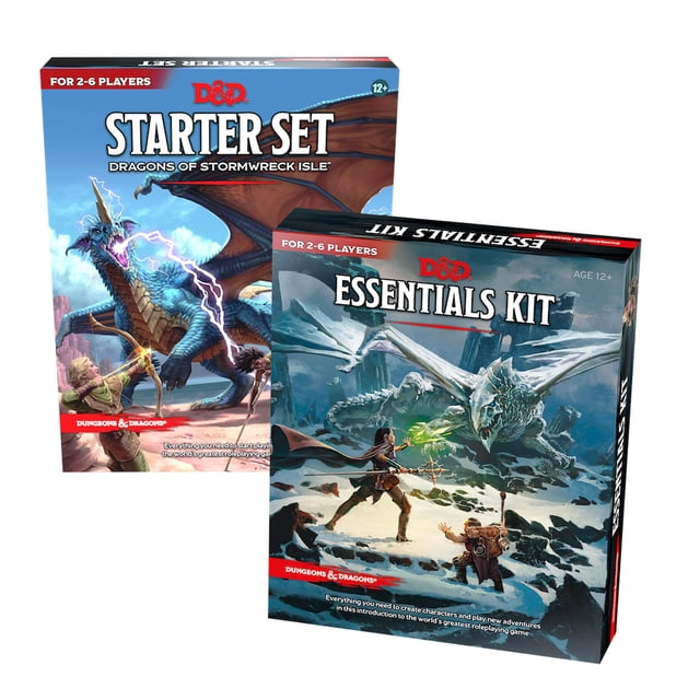 Paquete inicial de Dungeons and Dragons: kit básico de D&D