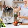 thumbnail image 3 of HELLHERO Music Notes Sunflowers Handle Mixer Cover with Protective Polyester Kitchen Accessories, 3 of 6