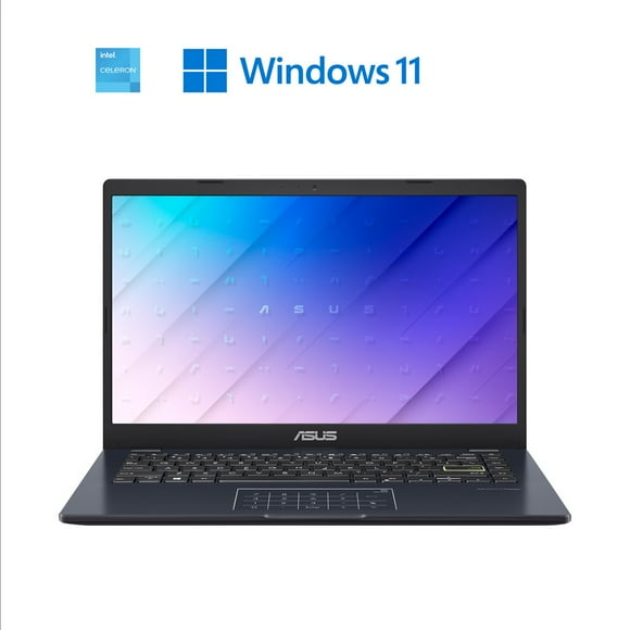 ASUS Full HD Laptop L410 14” Intel® Celeron® N4500, 4GB DDR4, 64GB eMMC Storage; L410KA-WB01-CB with 1-Year Microsoft 365 Personal included.