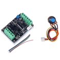 thumbnail image 1 of 500W DC 6- 60V 20A Hall Motor Control Driver Board BLDC Three-Phase Brushless Motor Controller with Speed Controller, 1 of 5
