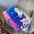 thumbnail image 4 of Horse Gifts for Kids Girls Women Throw Blankets, Cute Horse Pattern Flannel for Couch Sofa Bed Chair Decor, 50 x 60 inch, 4 of 7