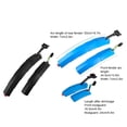 thumbnail image 3 of Eigraketly Guardabarros trasero de plástico anticolisión para bicicleta, Kits de reparación de luz trasera telescópica Flexible, piezas de Ciclismo Azul con luz, 3 of 6
