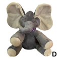 thumbnail image 1 of Hide And Seek Elephant Covering Eyes Elephant Hide And Seek Rabbit Soothing Doll Electric Plush Toy, 1 of 7
