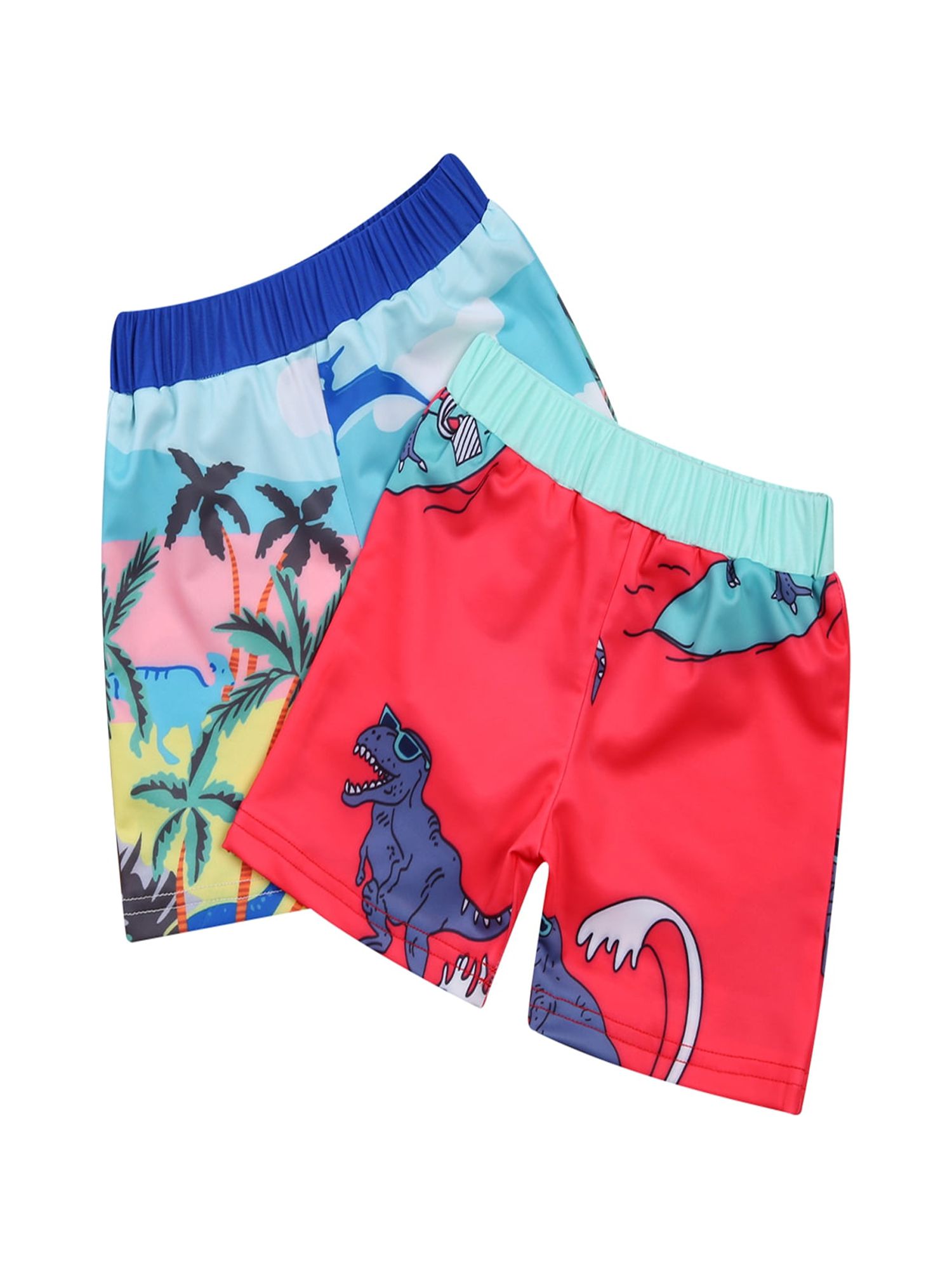 Binwwede Boys Swimwear Trunks Fish Printed Swim Shorts Toddler Baby Little Boy Summer Beach Swimsuits - image 3 of 6