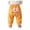 Yellow, variant on NIEWTR Kids Spring Autumn Winter Clothes Boys' and Girls' Big Bottom Pants Baby Pants Pure Cotton Pants Baby Long Pants Outerwear Pants
