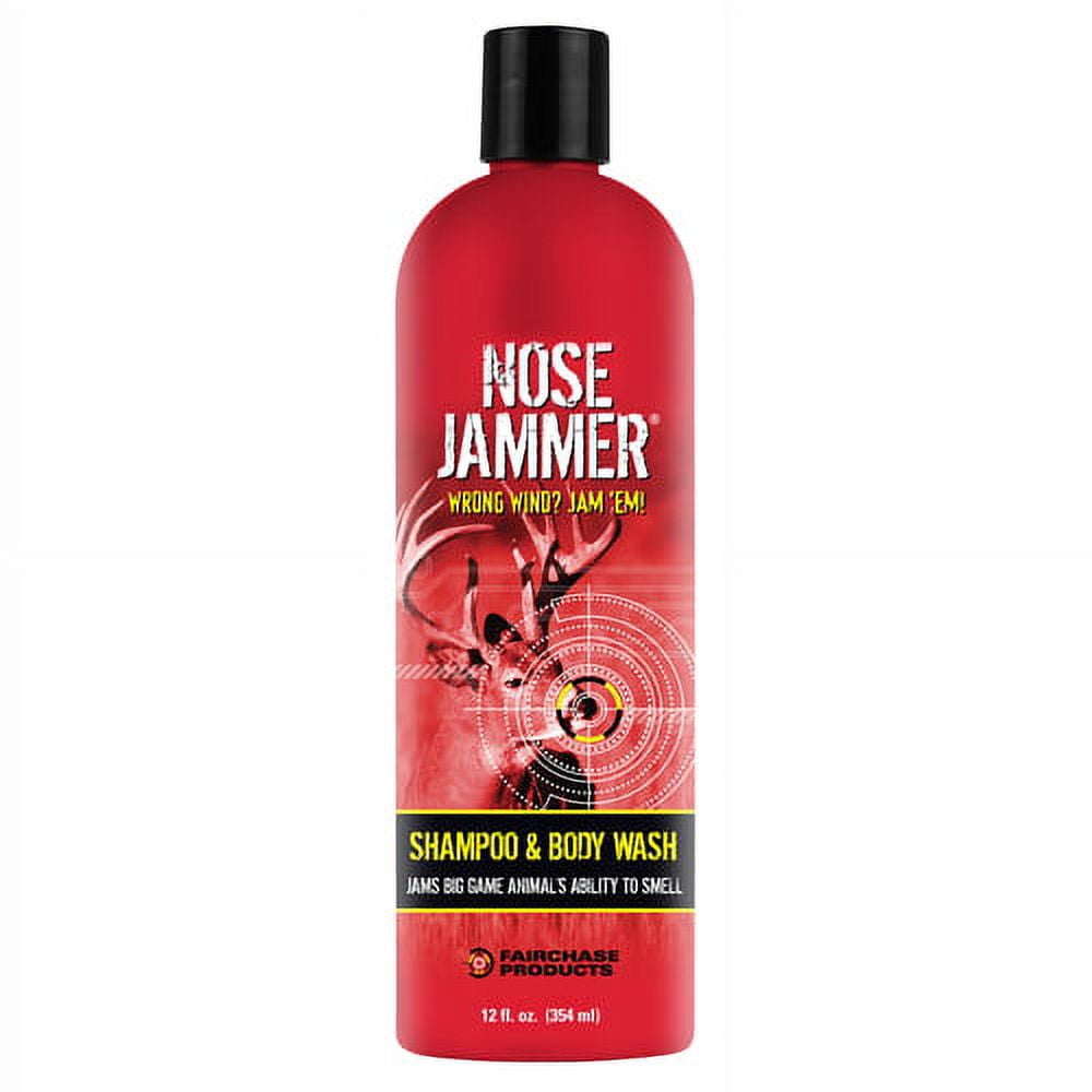 Nose Jammer Shampoo and Body Wash for Big Game Hunters, 12 oz