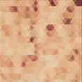 thumbnail image 1 of Ahgly Company Tapis d'Intérieur Lavables à la Machine, Carrés, Transitionnels, Jaunes, Tapis de Zone, 8 Pieds Carré, 1 of 7