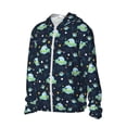 thumbnail image 2 of Haiem Galaxy With Ufo UPF 50+ Fishing Shirts for Men Long Sleeve UV Sun Protection Hoodie Non-Mask Outdoor Hiking Shirts, 2 of 8