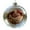 C, variant on Forest Animal Acorn Ornaments,Cozy Forest Woodland Christmas Ornaments,Wildlife Wonders Collection Crystal Glass Ornament,Animal Figurines in Christmas Ball for Winter Holiday Decor