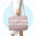 thumbnail image 4 of BAGSMART Laptop Sleeve Protective Case for 13-13.3" Notebook, Soft Padded Zipper Cover Carrying Computer Bag Compatible with 14" MacBook Air Pro, Pink with Handle, 4 of 8