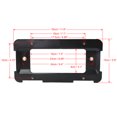 thumbnail image 2 of Unique Bargains Black Rear License Plate Bumper Mounting Holder Bracket w/ 6 Screws for BMW, 2 of 9