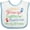 White and Blue, variant on Inktastic Awesome Like My Grandpa Boys or Girls Baby Bib