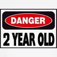 thumbnail image 3 of CafePress - 2 Year Old Danger Sign Toddler T Shirt - Cute Toddler T-Shirt, 100% Cotton, 3 of 4