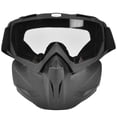 thumbnail image 1 of Máscara facial unisex para exteriores para carreras, gafas de sol con lentes grises, resistentes al viento y a la niebla, gafas de moto, 1 of 8