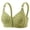 Green, variant on Bras for Women Front Closure Breathable Full Support Bra Womens Seamless Jelly Bras