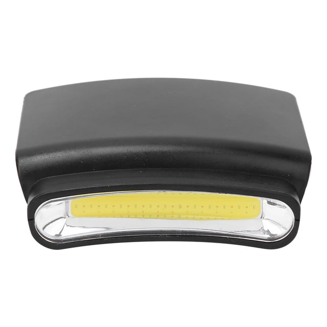 Linterna frontal portátil LED Bling Bling con clip de plástico y acabado de lujo
