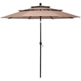 thumbnail image 5 of Topbuy Outdoor Auto-tilt Patio Market Umbrella W/ Double Vented Beige, 5 of 10