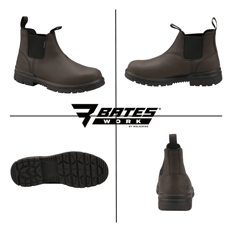 Bates Work by Wolverine Men's Bartlett Waterproof Comp Toe Chelsea