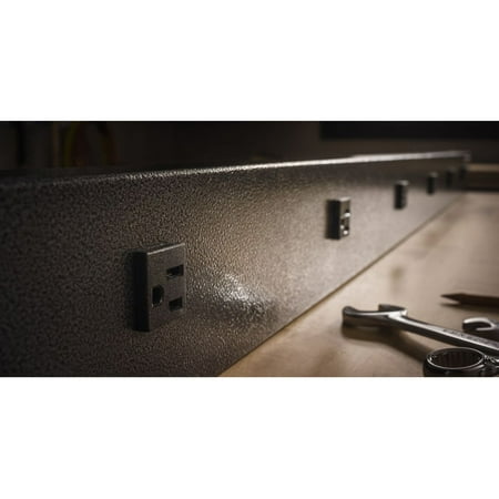 Gladiator - 9-Outlet Workbench Powerstrip - Hammered Granite