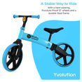 thumbnail image 4 of Yvolution Y Velo Balance Bike |12" No-Pedal Ages 3,4,5 Years (Blue) Unisex, 4 of 7