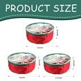 1pcs Christmas Flower Storage Bag Festival Flower Rings Container