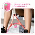 thumbnail image 3 of 4Pcs Silicone Tennis Shocks Absorber Portable Shocks Absorbing Dampener for Tennis Racket Dampener, 3 of 6