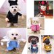 thumbnail image 2 of Moda divertida mascota perro gato ropa vertical disfraz vestido Doctor, 2 of 8